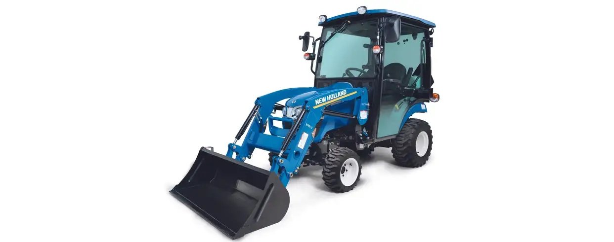 New Holland WORKMASTER™ 25S Sub Compact WORKMASTER™ 25S Cab + 100LC Loader