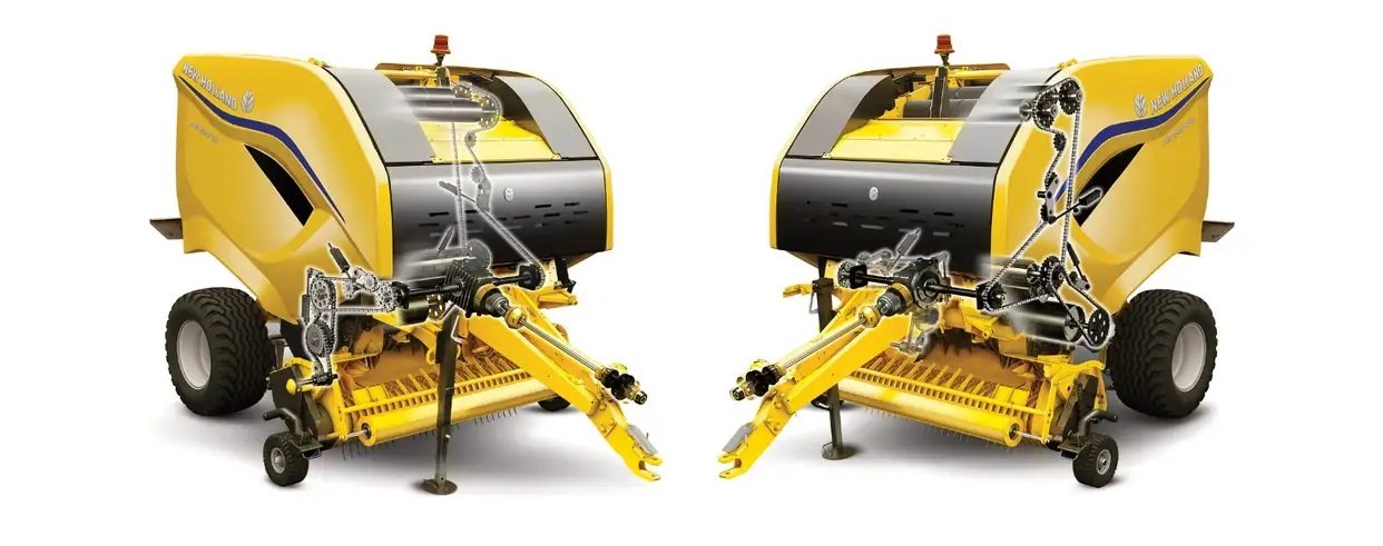 New Holland Pro Belt™ Round Balers 460 CropCutter®