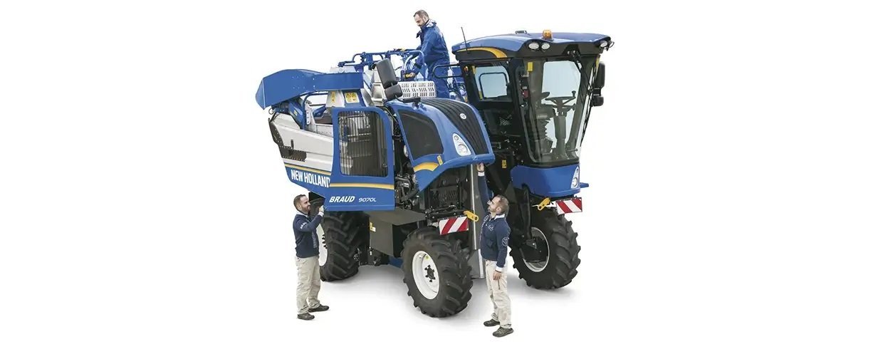 New Holland Braud High Capacity Grape Harvesters Braud 9070M