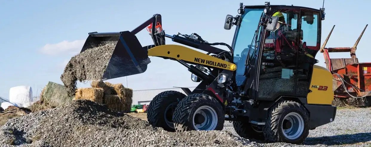 New Holland Small Articulated Loaders ML23