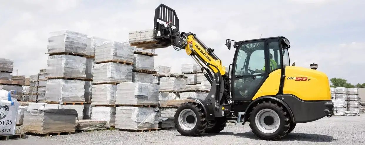 New Holland Small Articulated Loaders ML50 Telescopic