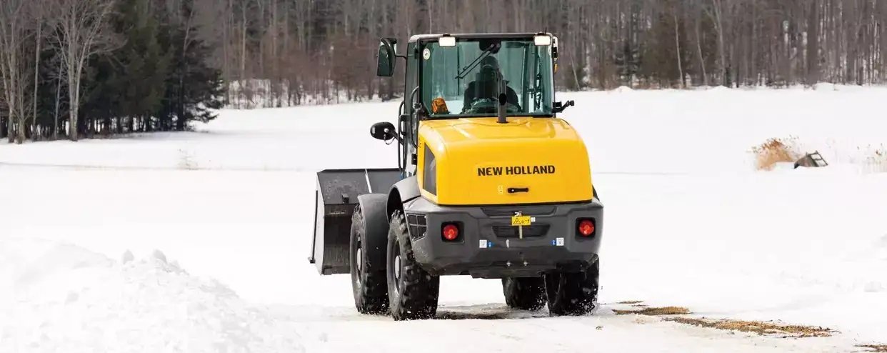 New Holland Compact Wheel Loaders W80C High Speed