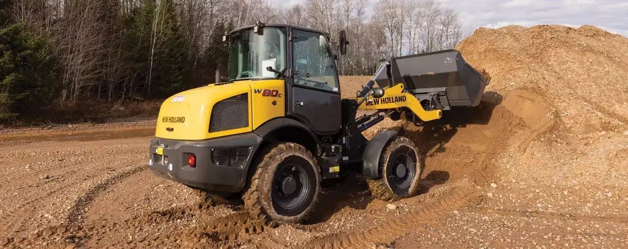 New Holland Compact Wheel Loaders W80C High Speed