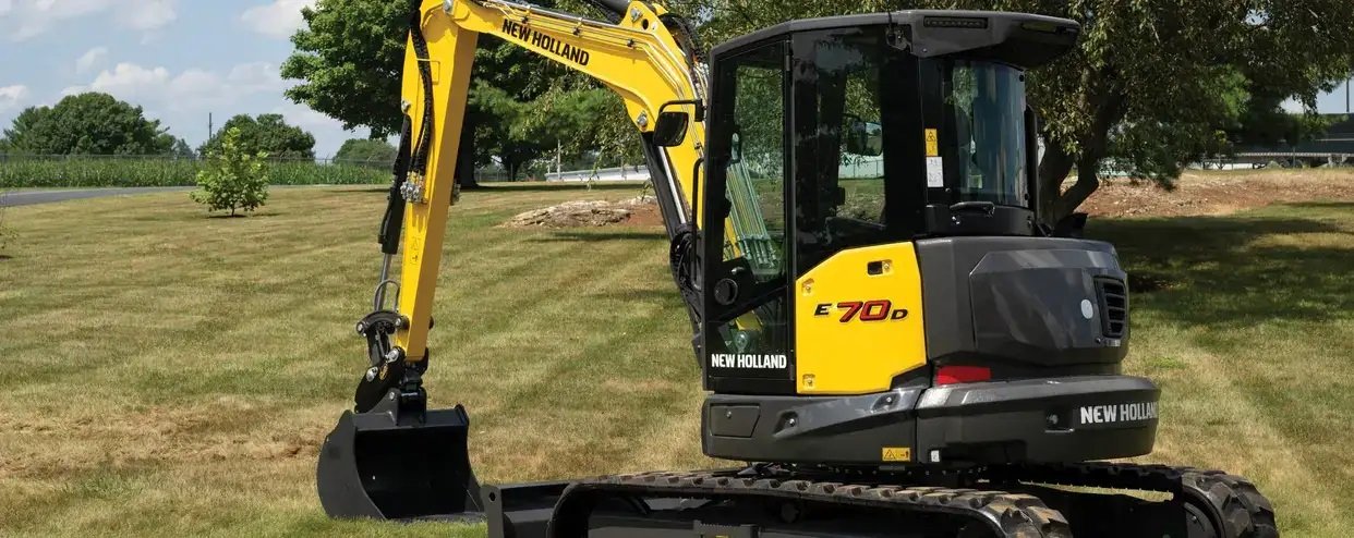 New Holland Midi Excavators E70D