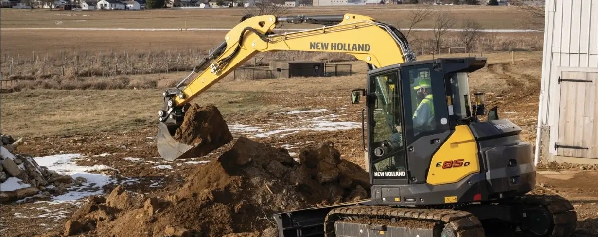 New Holland Midi Excavators E85D
