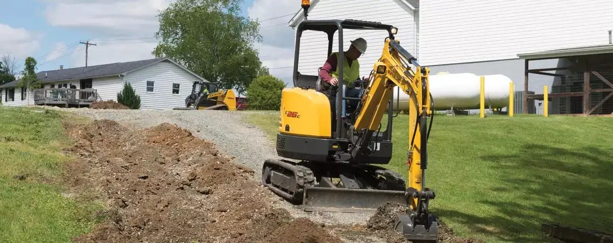 New Holland Mini Excavators E26C