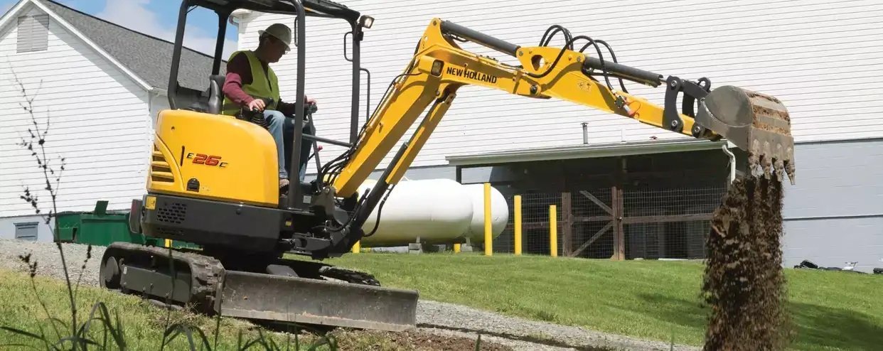 New Holland Mini Excavators E26C