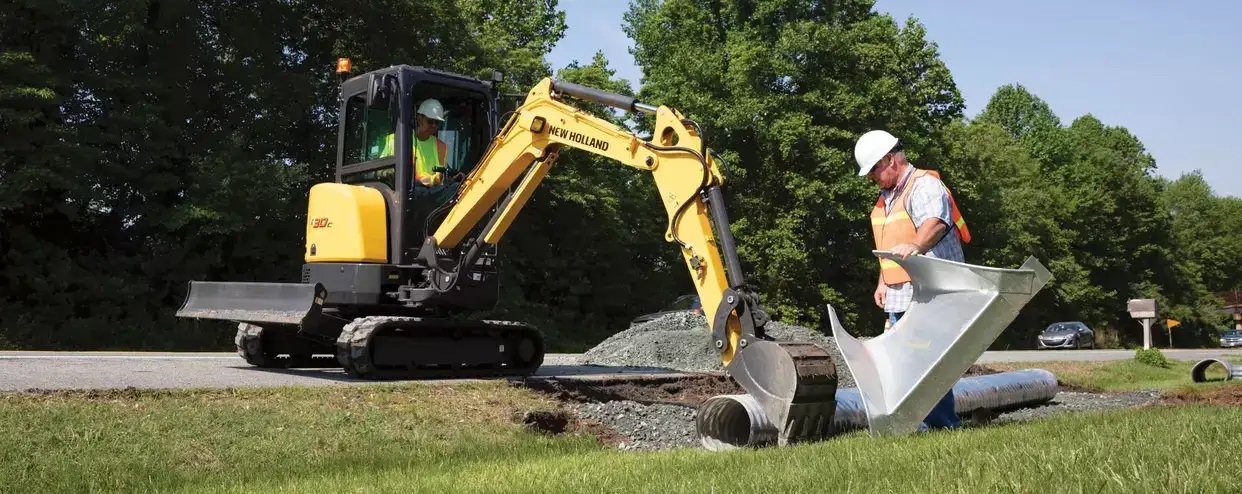 New Holland Mini Excavators E30C