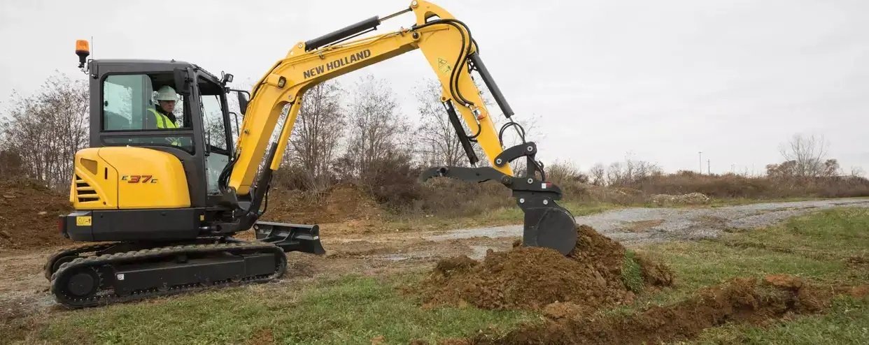 New Holland Mini Excavators E37C