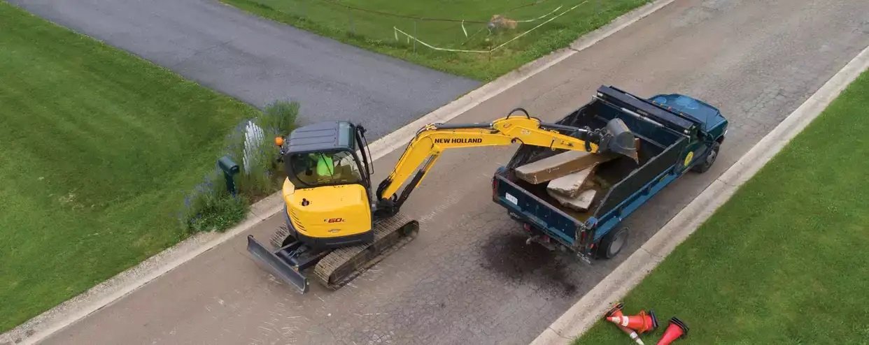 New Holland Mini Excavators E60C