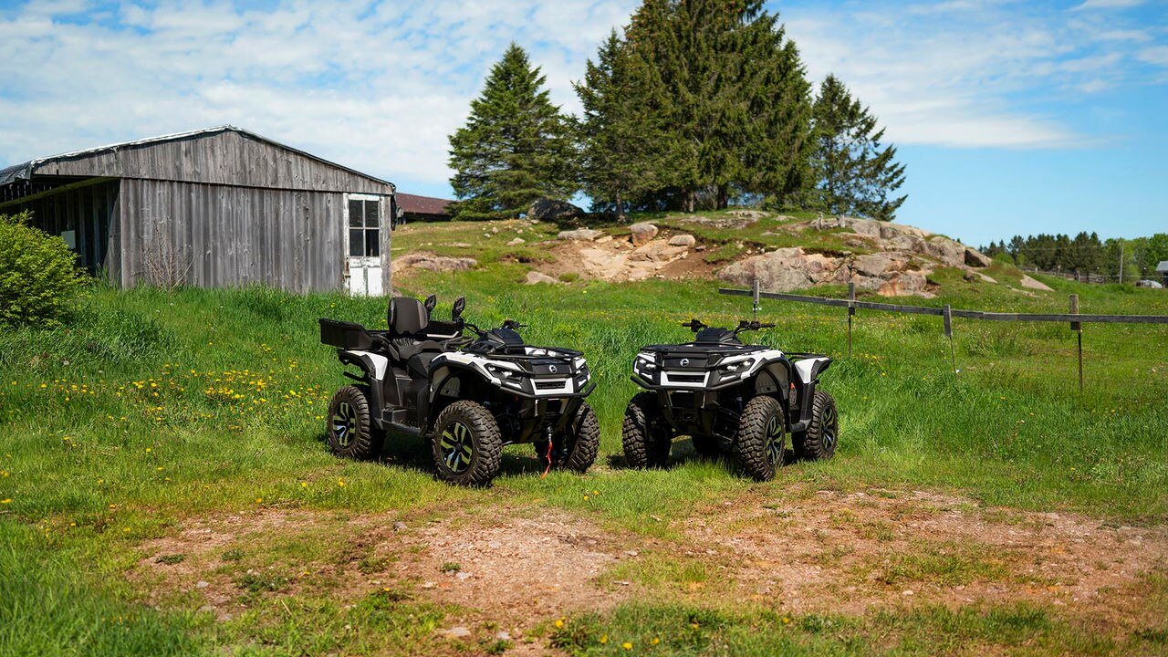 2026 Can Am Outlander Electric MAX White