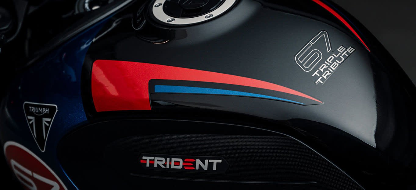 2026 Triumph Trident 660 Triple Tribute Edition