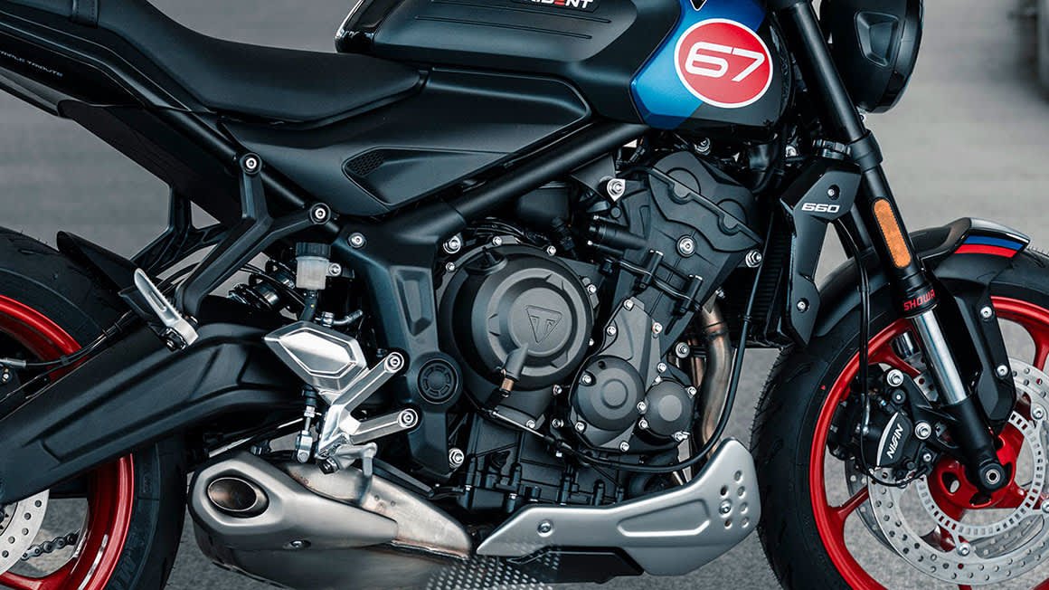 2026 Triumph Trident 660 Triple Tribute Edition