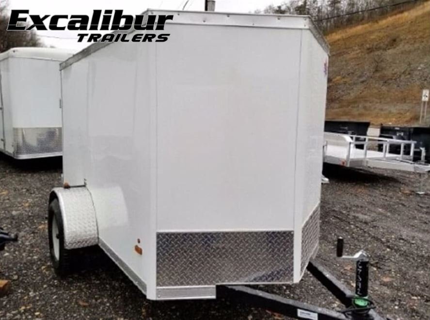 2022 Excalibur 5X10 V Nose Enclosed Cargo Trailer w/Barn Door