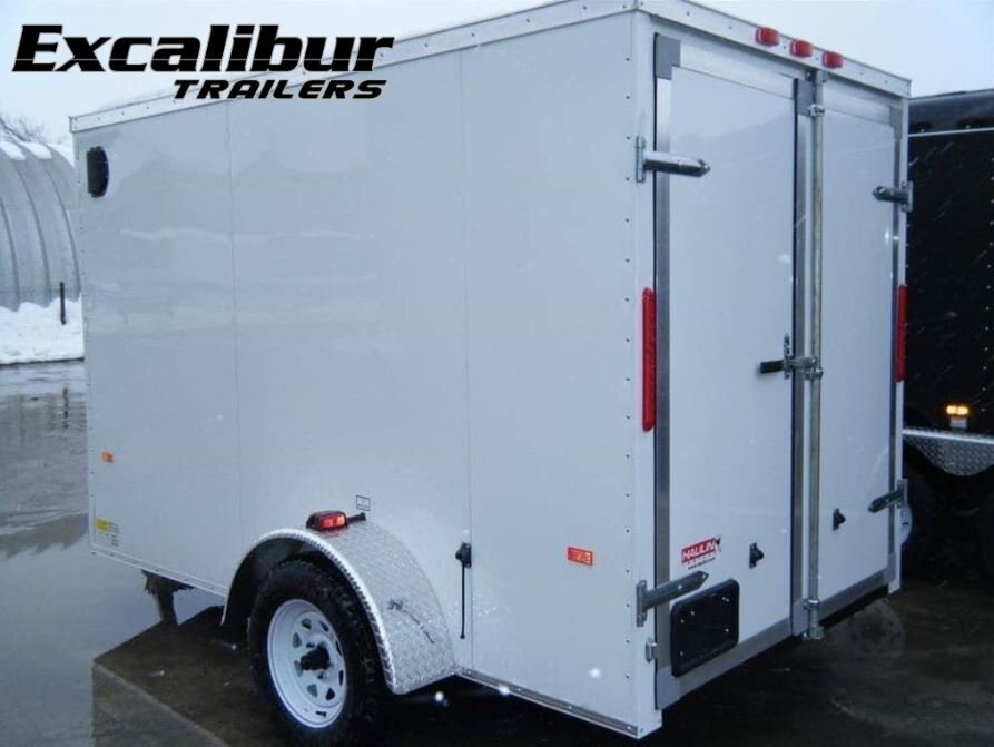2022 Excalibur 6X10 V Nose Enclosed Cargo Trailer w/Barn Doors