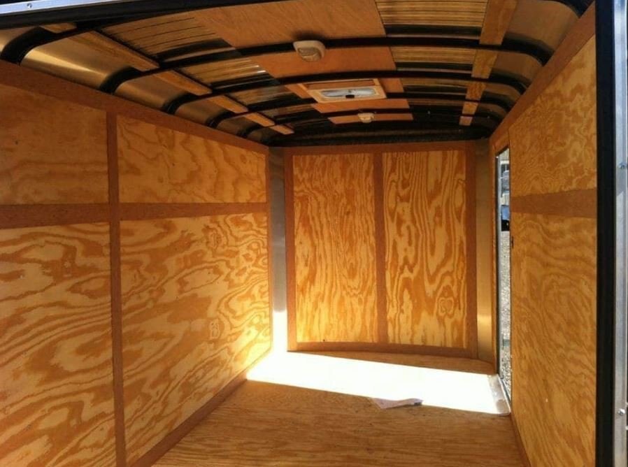 2022 Excalibur 6X12 Round Top Enclosed Cargo Trailer Barn Doors