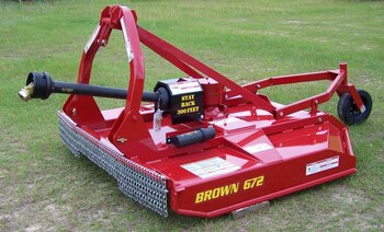 Brown ROTARY CUTTERS 600 SERIES HEAVY DUTY 3 Pt. 672HD