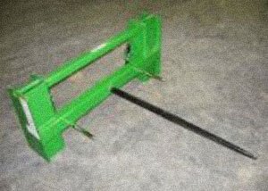 Worksaver HAY HANDLING ATTACHMENTS FOR JOHN DEERE LOADERS & AL0 GLOBAL STYLE QUICK ATTACH LOADERS
