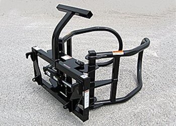 Worksaver HAY HANDLING ATTACHMENTS Tractor Loader & Skid Steer Mount Bale Squeeze GLBH2072