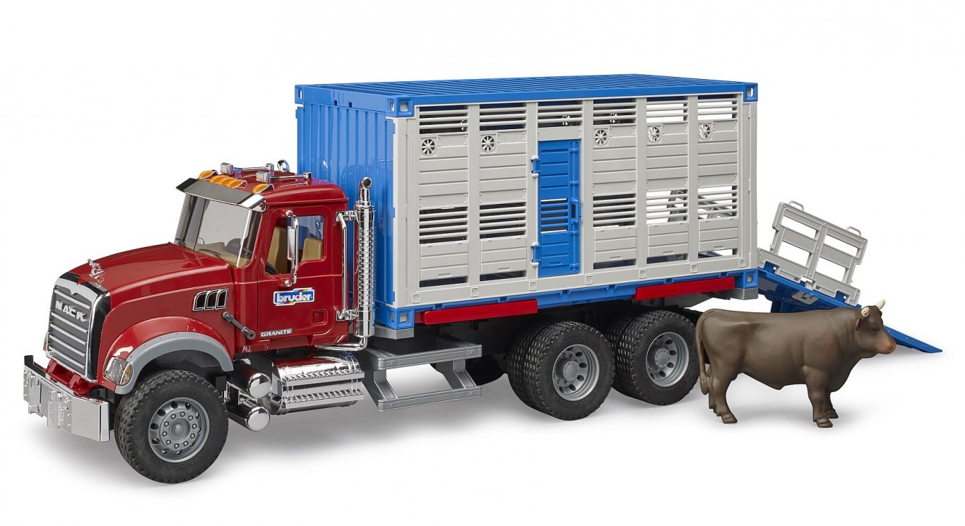 MACK Granite Cattle transportation truck with 1 cattle