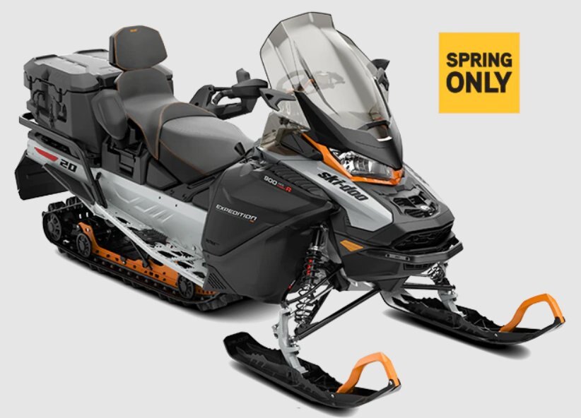 2023 Ski Doo Expedition SE Rotax® 900 ACE™ Turbo R Catalyst Grey/Orange Crush