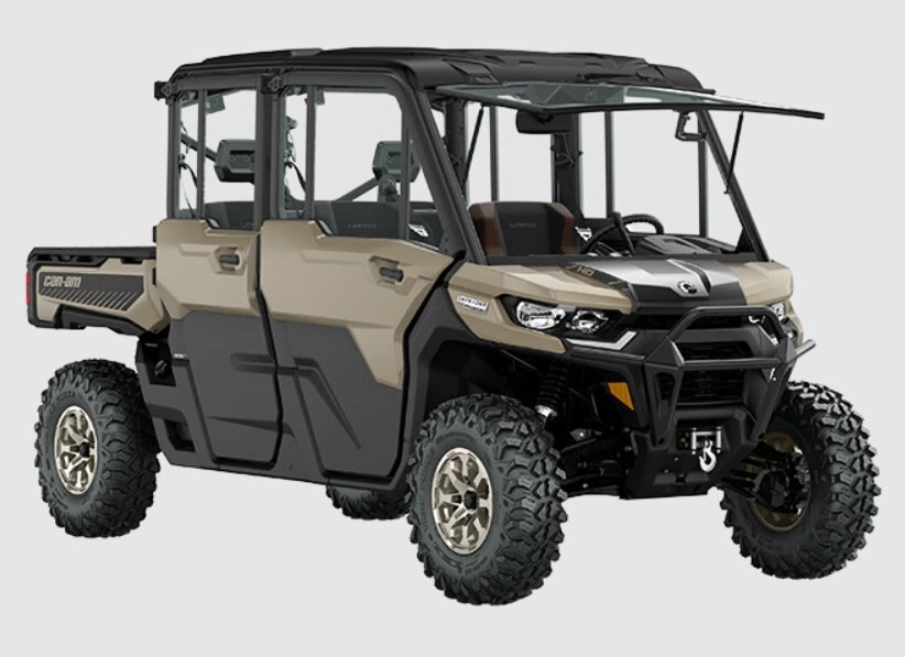 2023 Can Am DEFENDER MAX LIMITED Desert Tan & Timeless Black
