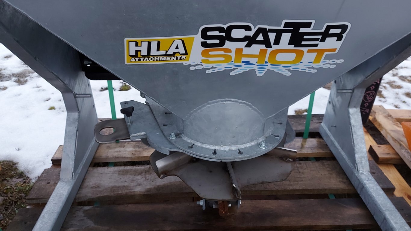 NEW HLA PTO drive Scattershot sand & salt spreader