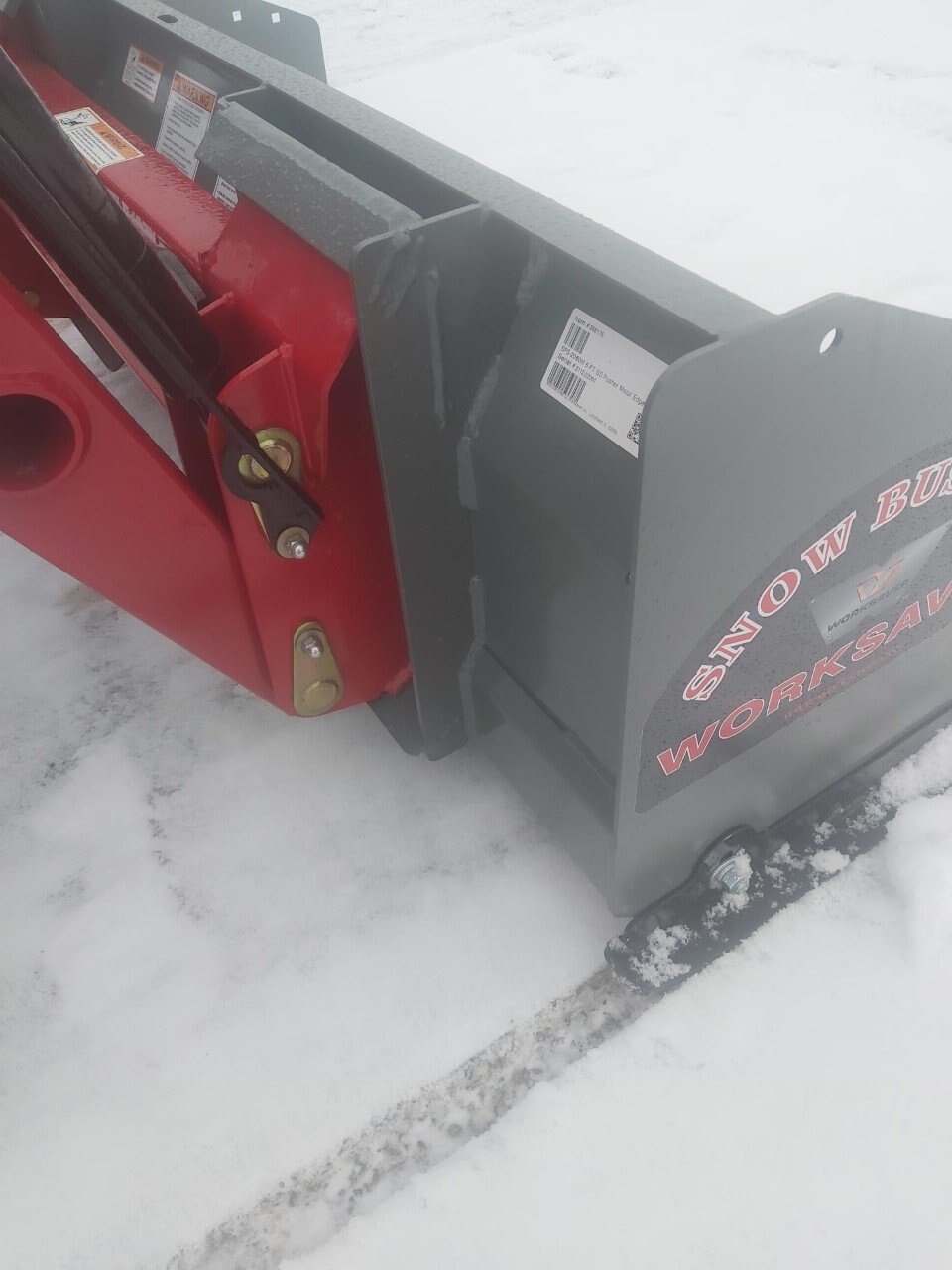 NEW Worksaver SPS2060M snow pusher