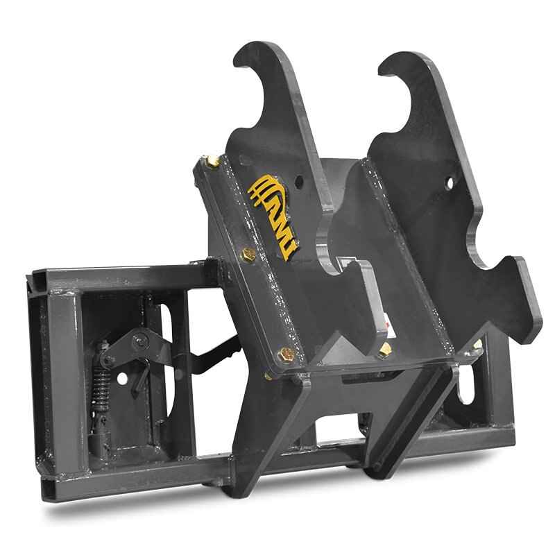 AMI Attachments Backhoe To Skidsteer Adapter