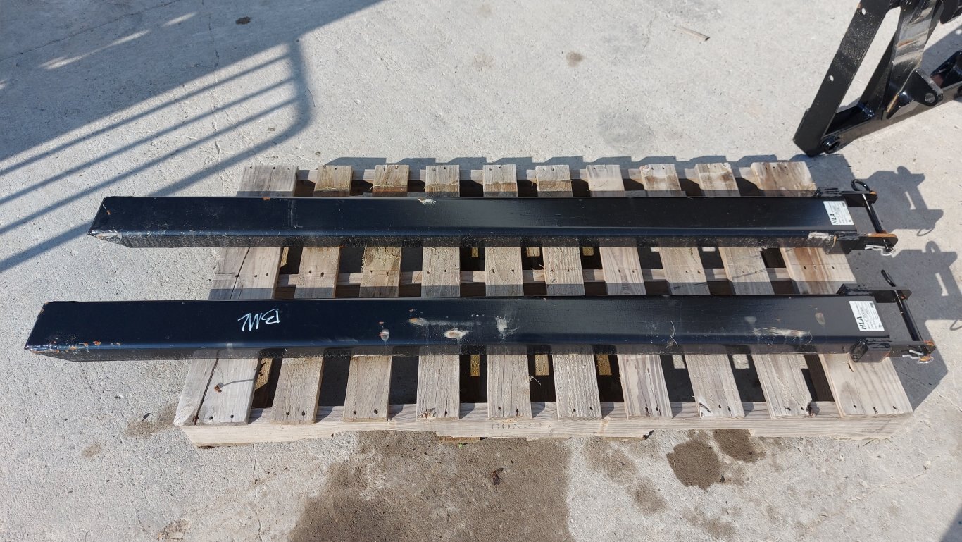 NEW HLA 6 foot pallet fork extensions