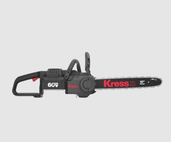 Kress 60 V 35 cm cordless brushless chainsaw with batteries and charger