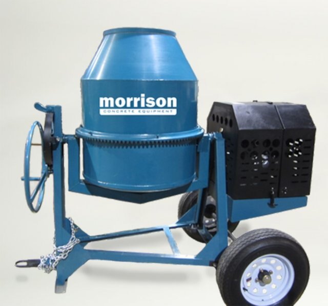 Concrete Mixer 12 Cubic Foot Gas Powered