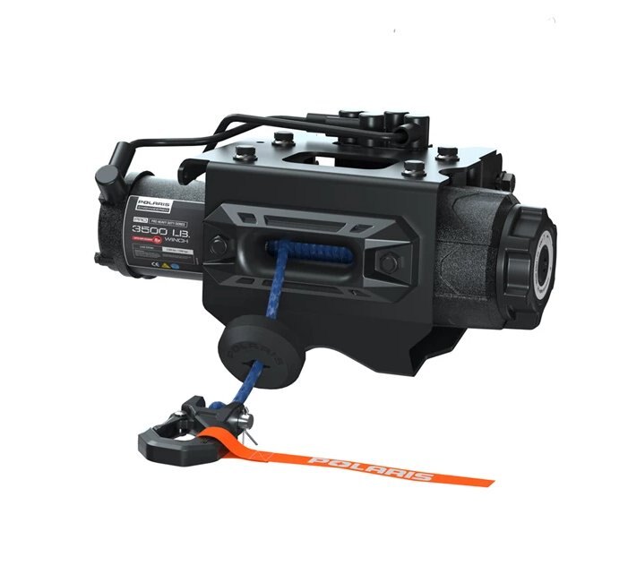 Polaris PRO HD 3,500 lb. Winch with Rapid Rope Recovery