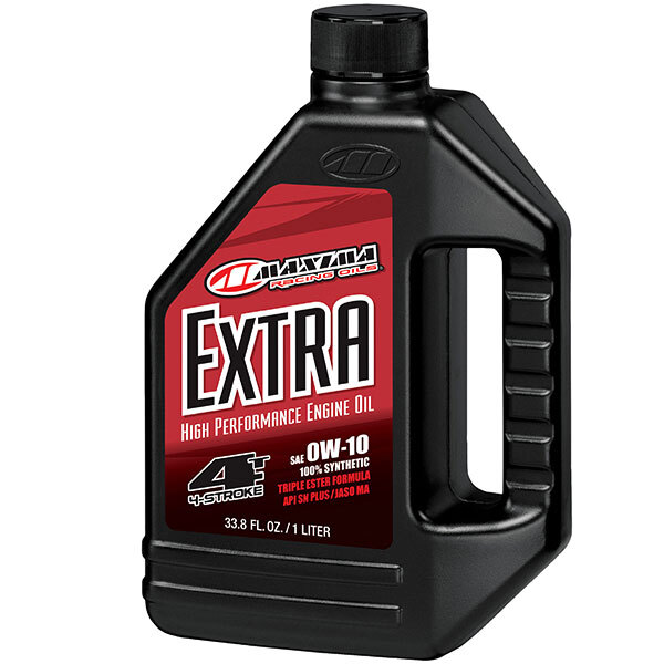 Maxima Racing Oils Extra Synthetic 4 Stroke Engine Oil EA Of 12 1L 0W10