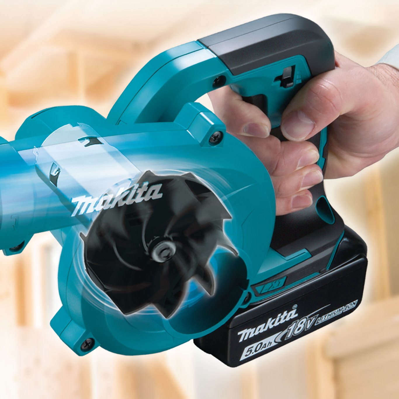 Makita 18V LXT® Lithium?Ion Cordless Floor Blower, Tool Only