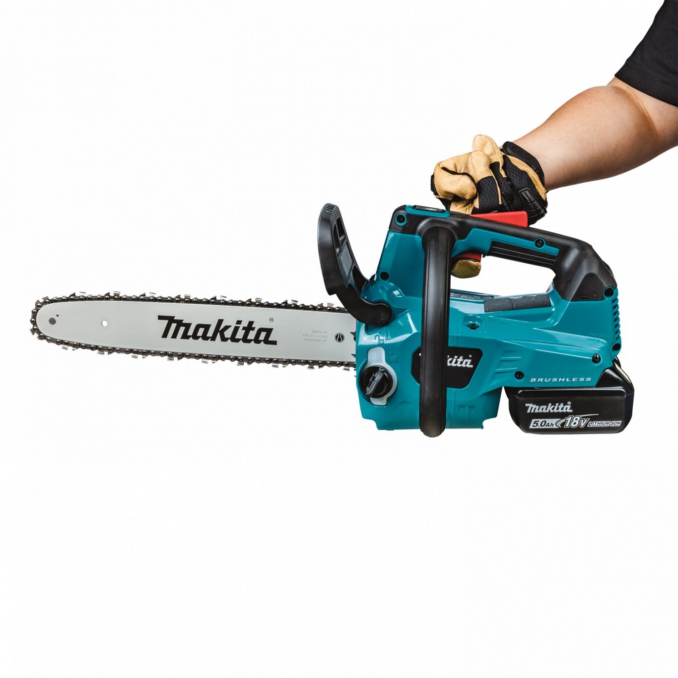 Makita 36V (18V X2) LXT® Brushless 14 Top Handle Chain Saw Kit (5.0Ah)