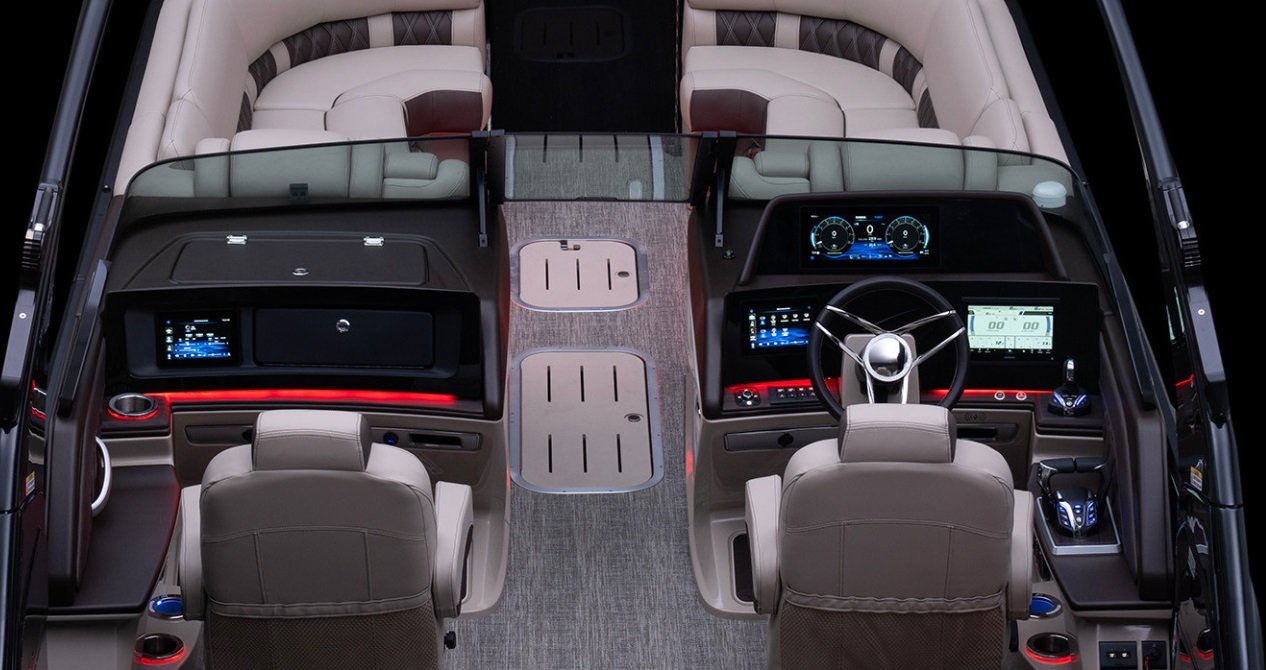 2026 Bennington QX Line 27 QX FASTBACK QUAD BENCH