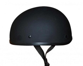 Motorcycle Beanie Helmet DOT Approved XXL
