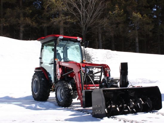 Bercomac 72? Vantage Snowblower for tractors equipped with Skid Steer style attach