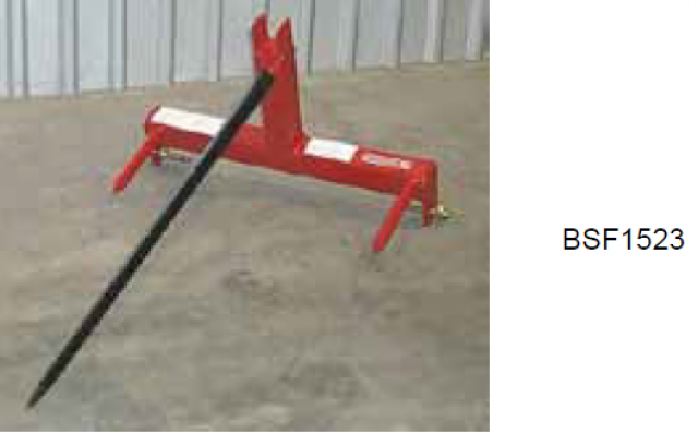Worksaver Hay handling Attachments 3 Pt. Hitch Only