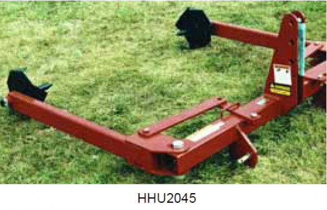 Worksaver Hay handling Attachments 3 Pt. Hitch Only
