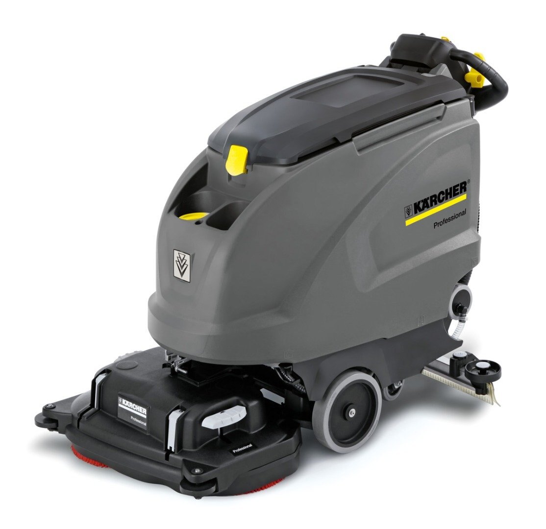 Karcher SCRUBBER DRIER B60 W AGM BATTERY ON BOARD CHARGER R/LID