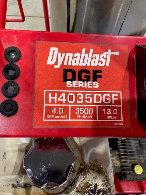 2016 Dynablast H4035DGF