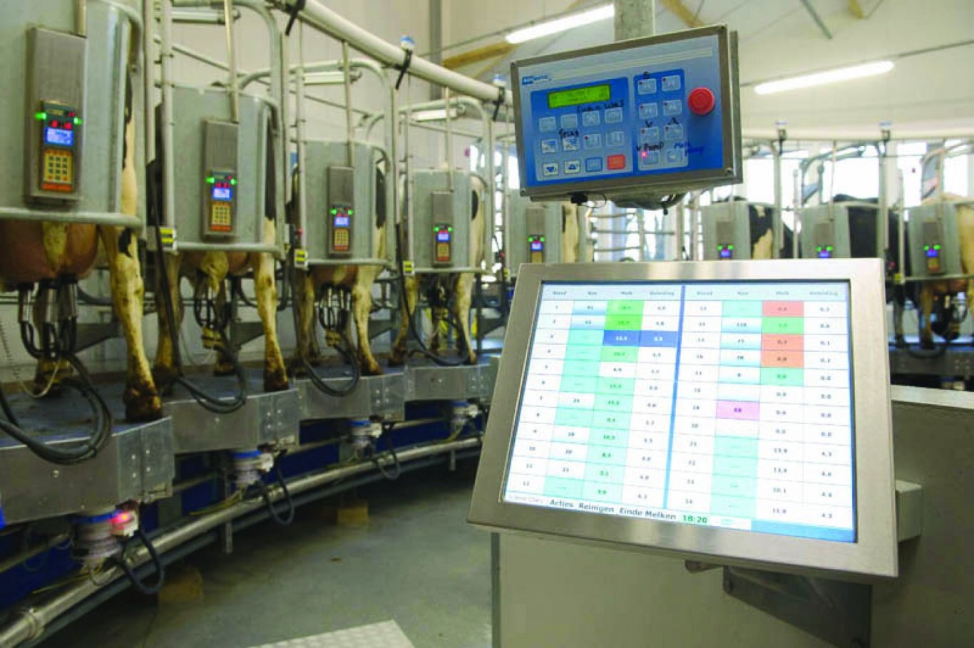 BouMatic SmartDairy ViewPoint Touch Screen