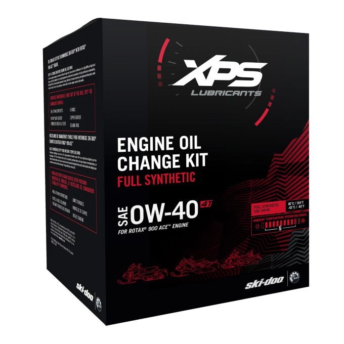 4T 0W 40 Synthetic Oil Change Kit for Rotax 900 ACE engine