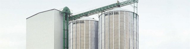Westeel Commercial Storage Hopper Grain Bins