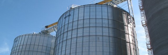 Westeel Commercial Storage Flat Bottom Grain Bins