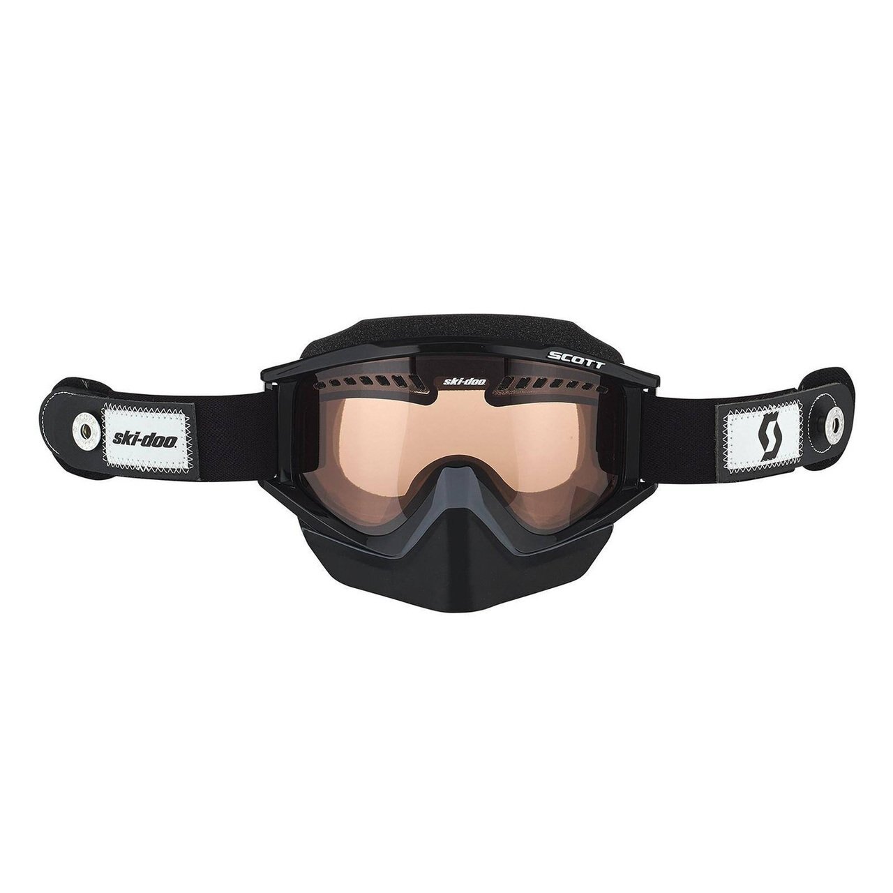 Ski Doo Holeshot Speed Strap Goggles By Scott Black