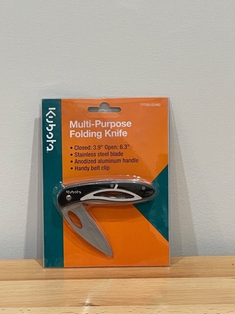 Kubota Multi Purpose Folding Knife