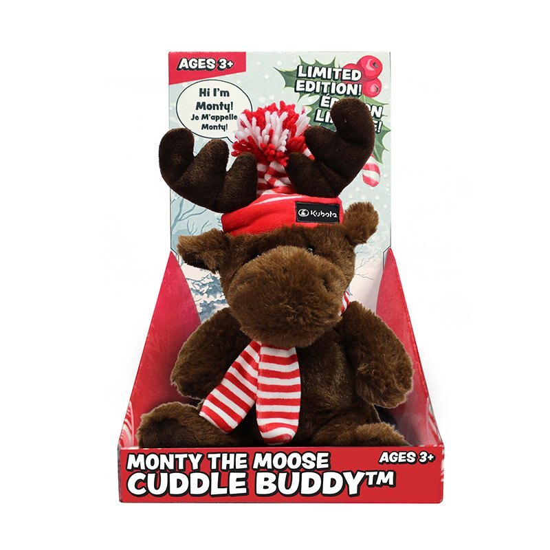 Kubota 'Monty The Moose' Cuddle Buddy Limited Edition
